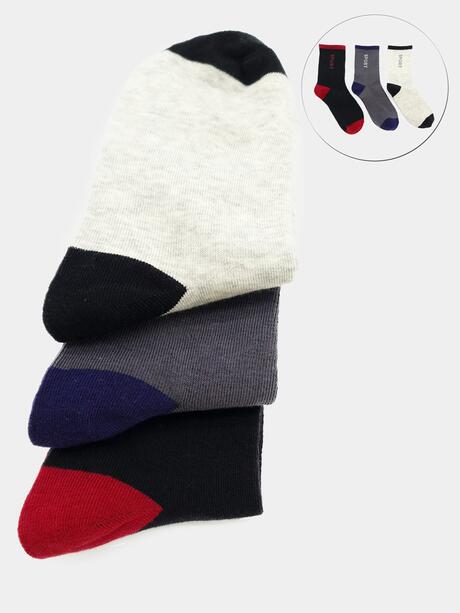 Skarpety z bawełną 3-pak 27-30