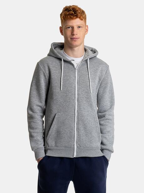 Bluza rozpinana z kapturem