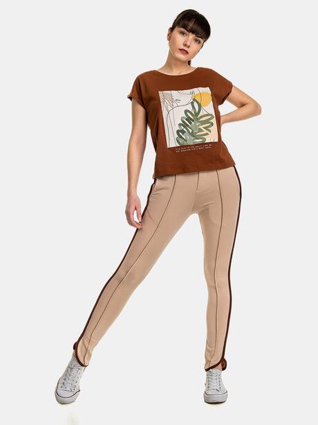 Spodnie dresowe z lampasem