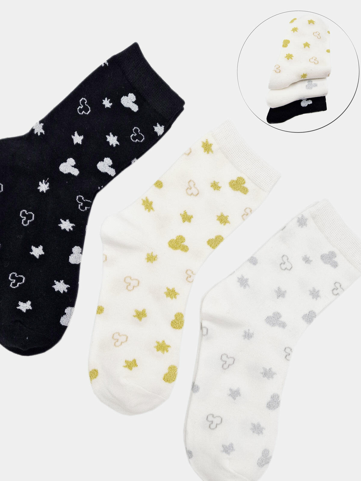 Bawełniane skarpetki 3-pak 27-30