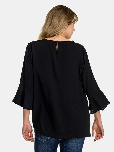 Bluzka z rozszerzanym rękawem