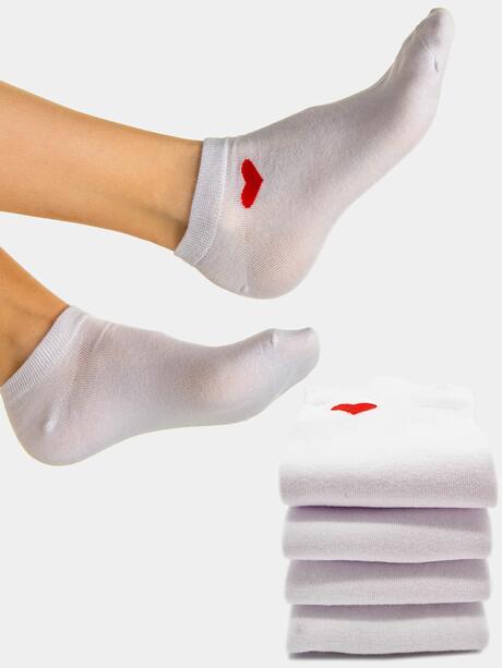 Skarpety stopki bawełniane 4-pak 35-38