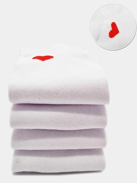 Skarpety stopki bawełniane 4-pak 35-38