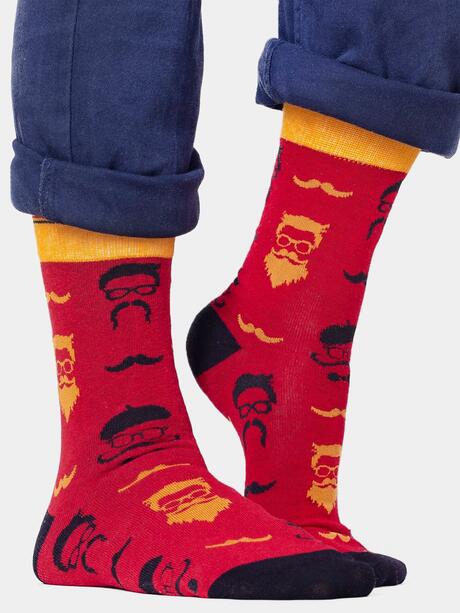 Skarpety bawełniane wąsy