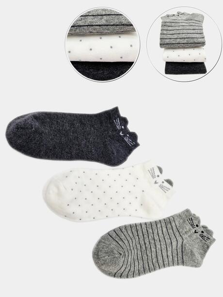 Stopki bawełniane 3-pak 39-41