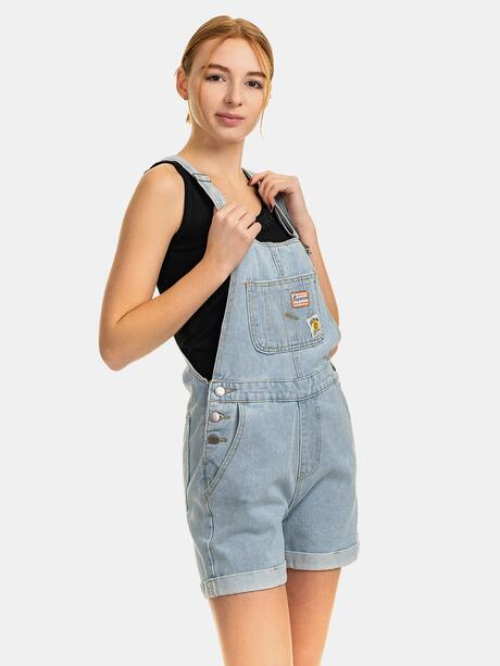 Ogrodniczki jeansowe