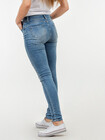 Spodnie jeansowe SLIM FIT z dziurami