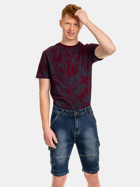 Jeansowe szorty z kieszeniami