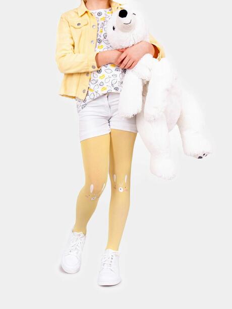 Rajstopy z mikrofibry 40 DEN królik