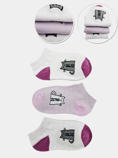 Stopki bawełniane 3-pak 23-26