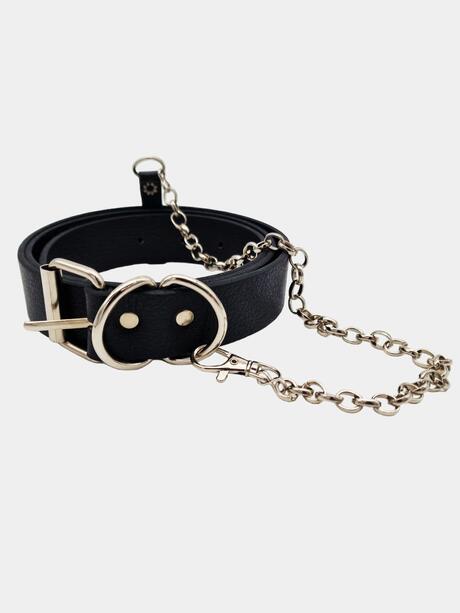 Pasek z ozdobnym łańcuchem