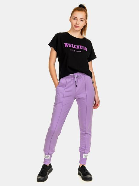 Spodnie dresowe ze ściągaczem