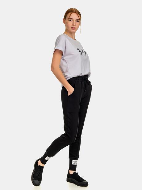 Spodnie dresowe ze ściągaczem