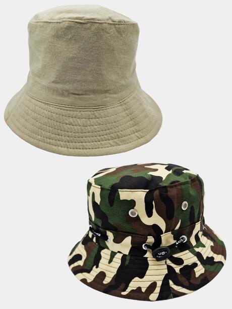 Dwustronny bucket hat unisex