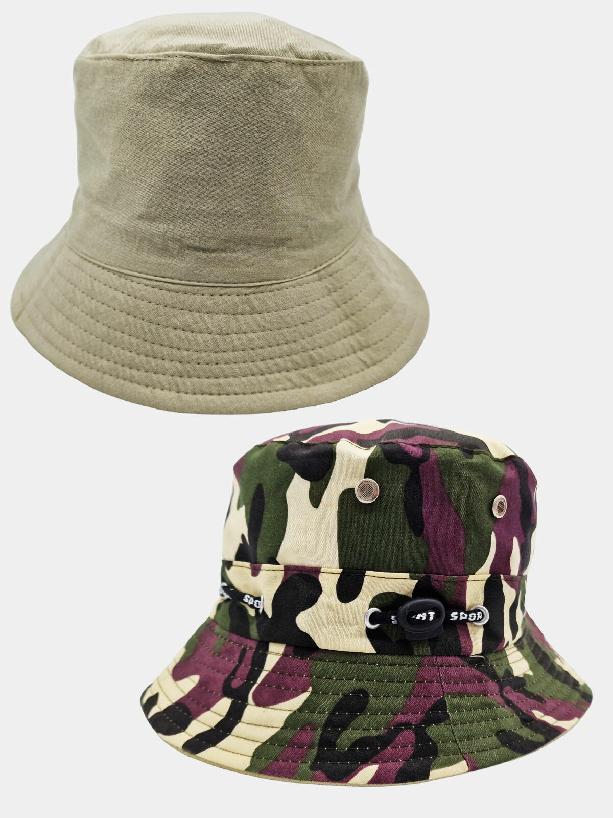 Dwustronny bucket hat unisex