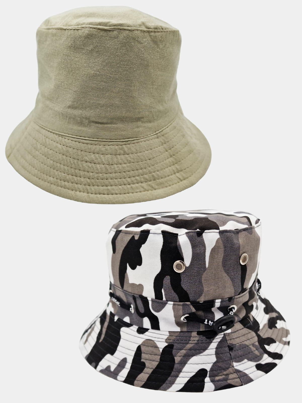 Dwustronny bucket hat unisex
