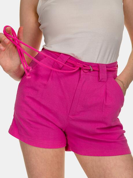 Spodenki materiałowe z wiązaniem