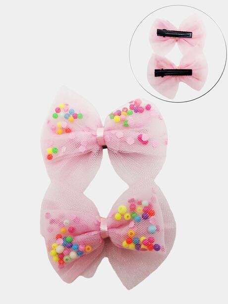 Spinki do włosów kokardki 2 szt