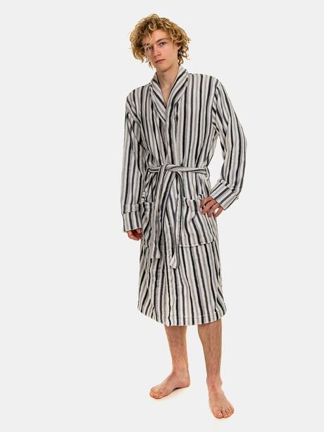 Szlafrok męski z paskiem