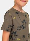 Bawełniany t-shirt z nadrukiem