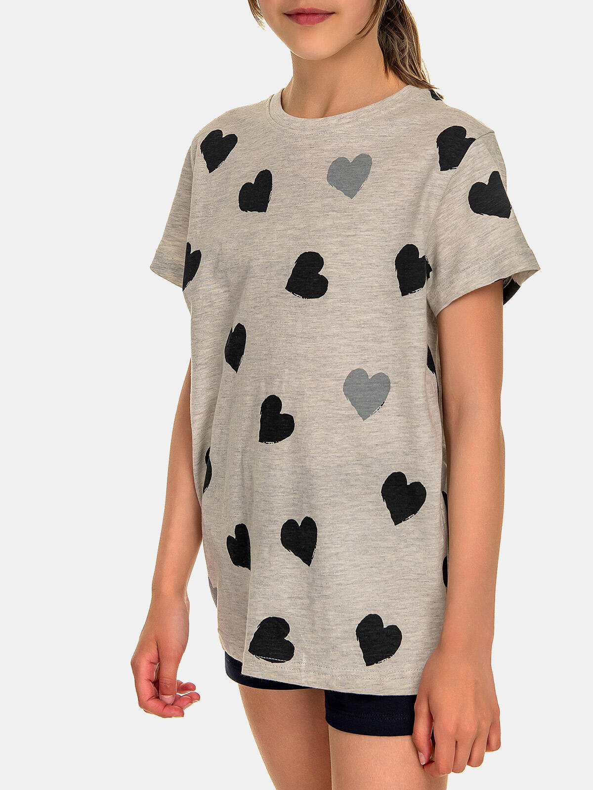 Bawełniany t-shirt z nadrukiem