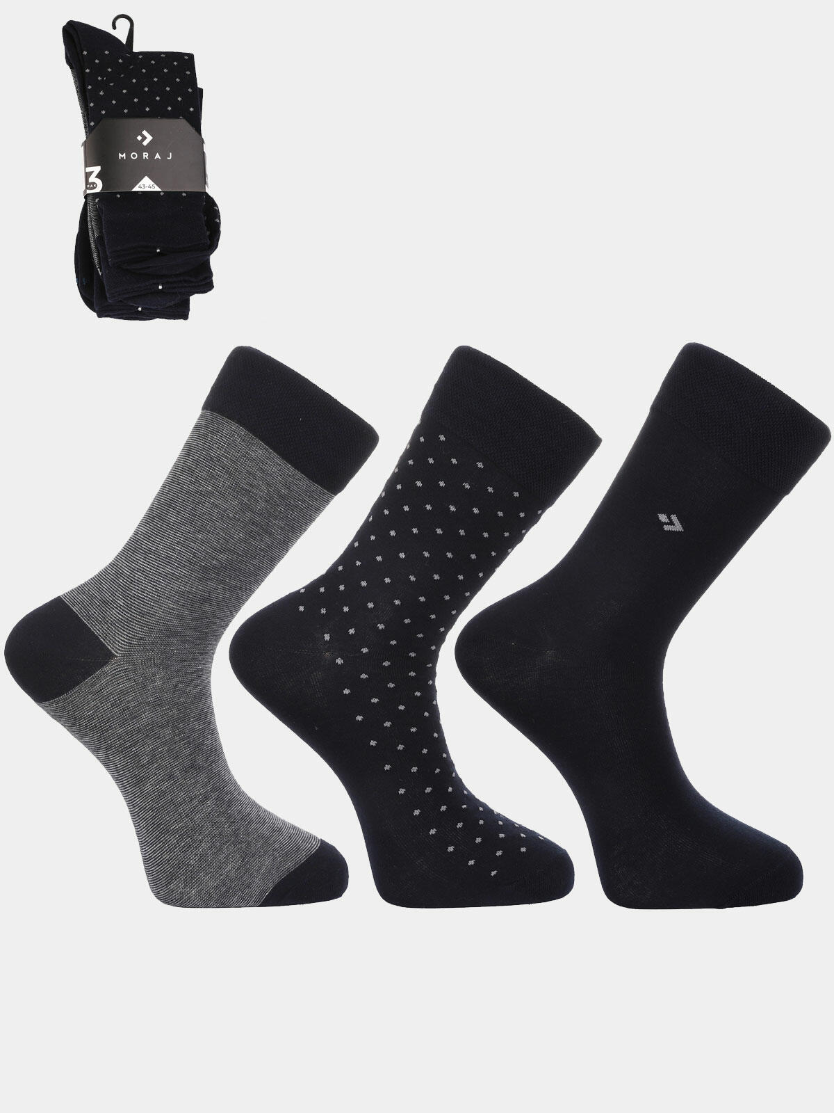 Skarpety bawełniane klasyczne 3-pak