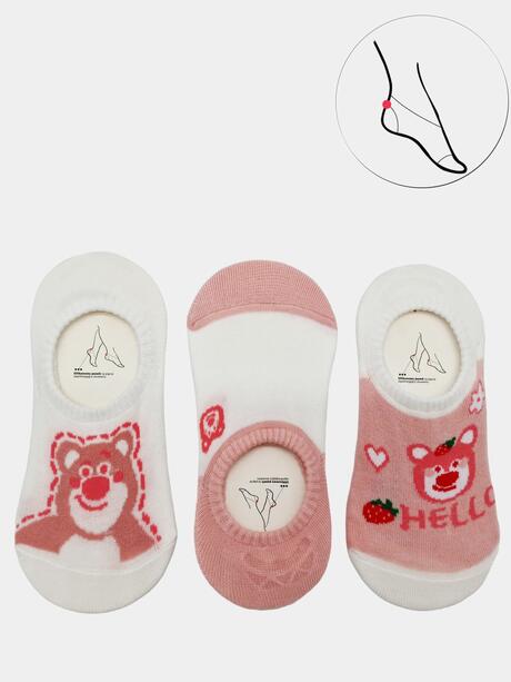Skarpetki balerinki 3-pak 31-34