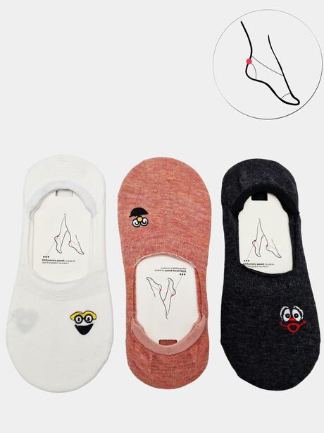 Skarpety balerinki 3-pak 35-38