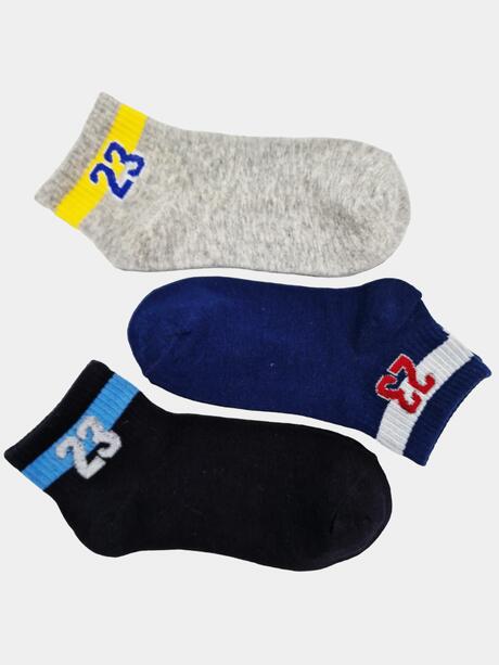 Skarpetki krótkie zakostki 3-pak 27-30