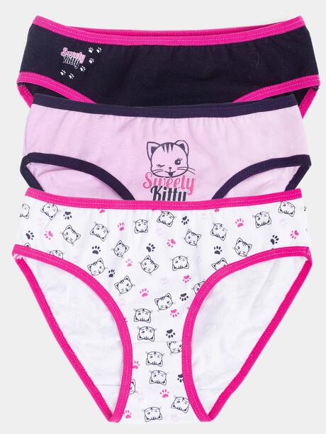 Bawełniane majtki 3-pak