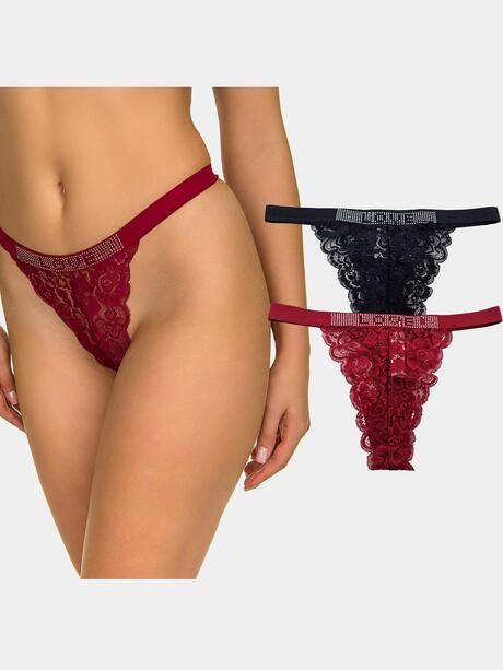 Stringi damskie 2-pak