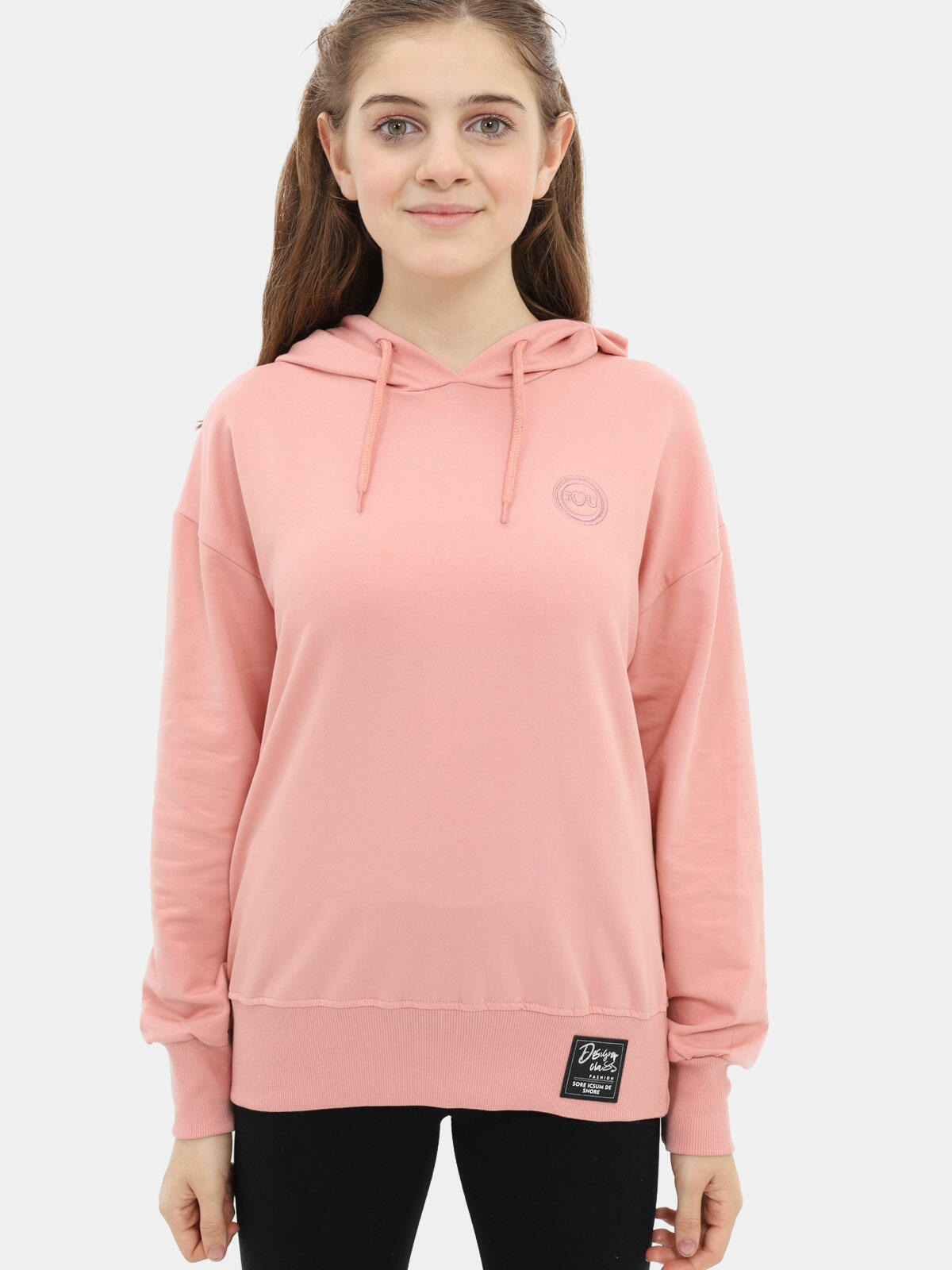 Bawełniana bluza z kapturem