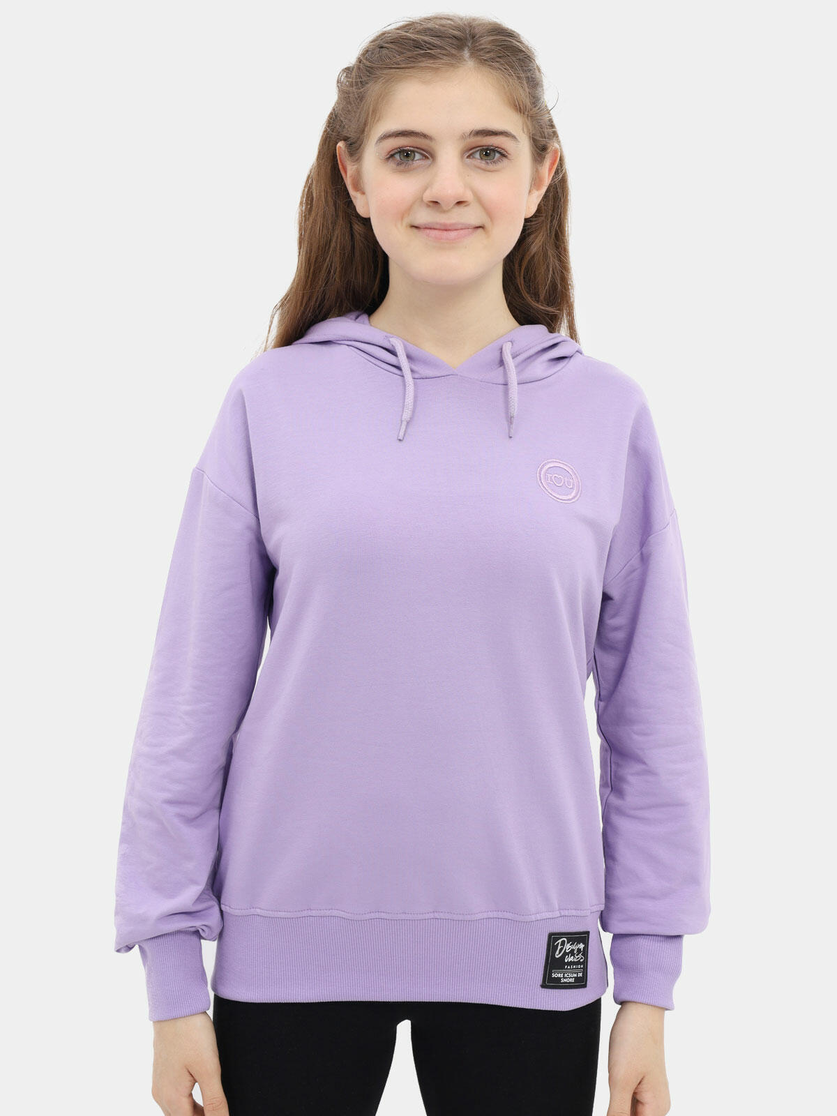Bawełniana bluza z kapturem