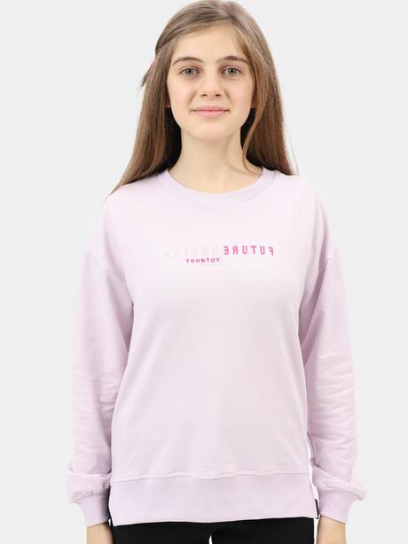 Bawełniana bluza z haftem