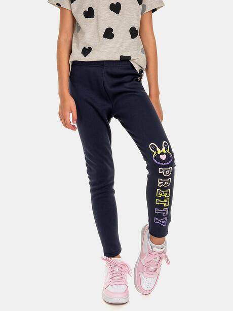 Legginsy ocieplane z nadrukiem