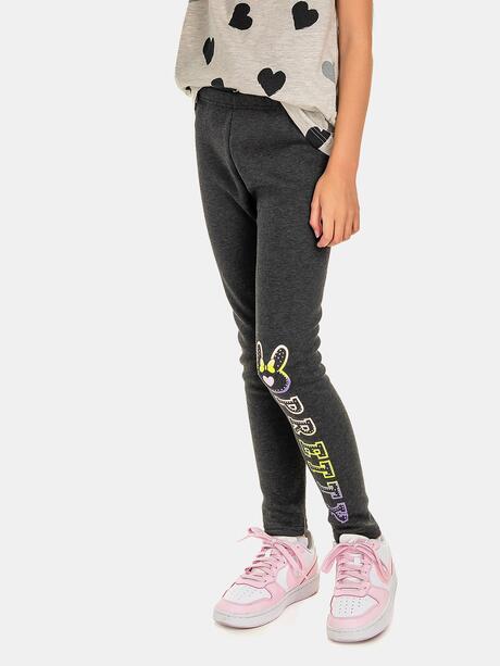 Legginsy ocieplane z nadrukiem