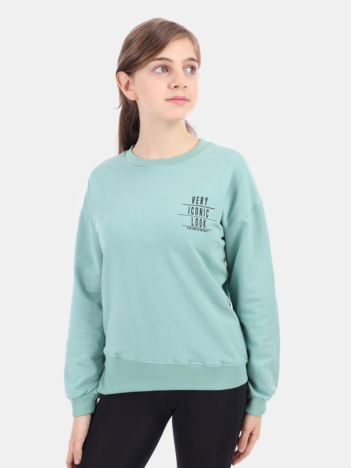 Bawełniana bluza z nadrukiem