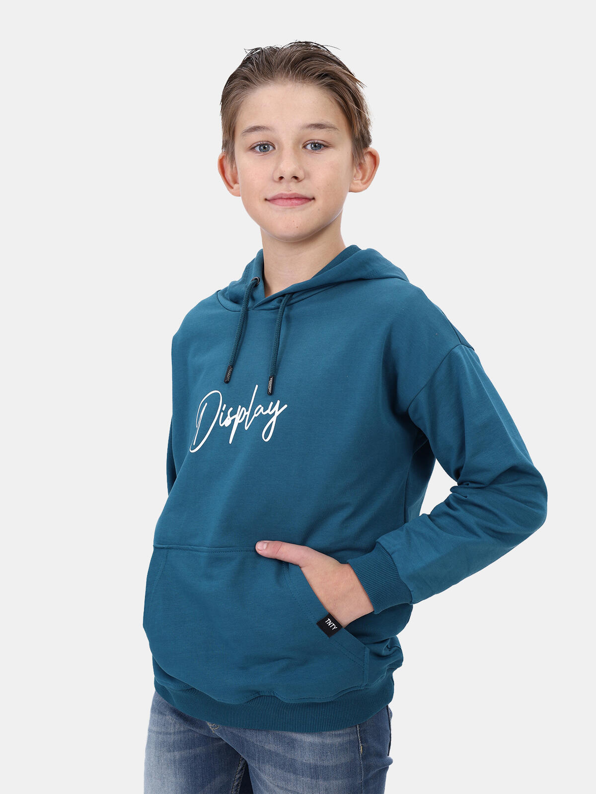 Bawełniana bluza z kapturem