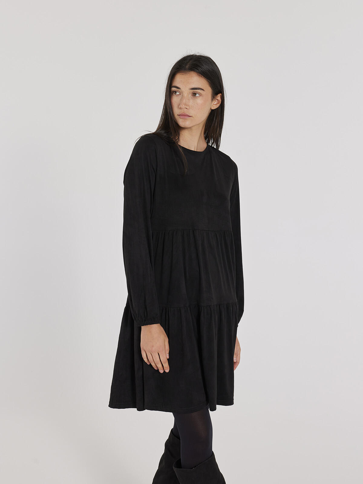 Sukienka z długim rękawem