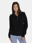 Sweter z rozpinanym golfem