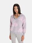 Sweter w kwiaty