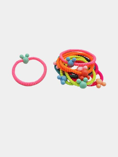 Kolorowe gumki do włosów