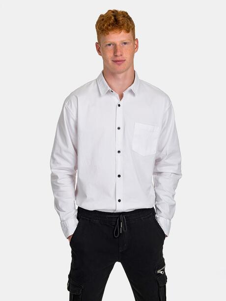 Biała elegancka koszula