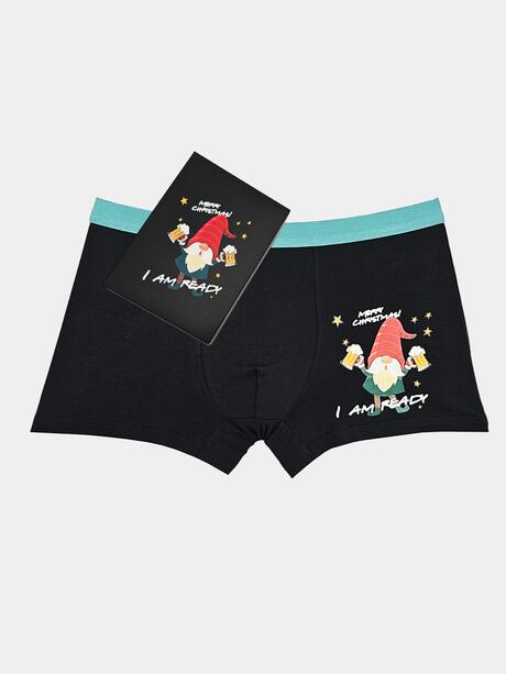 Świąteczne bokserki w prezentowym pudełku