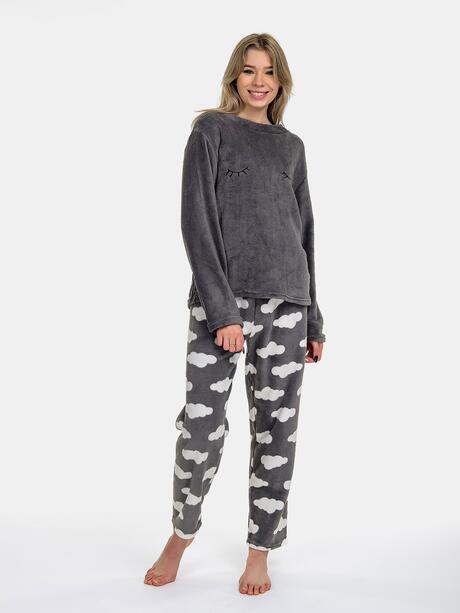 Dwuczęściowa ciepła piżama