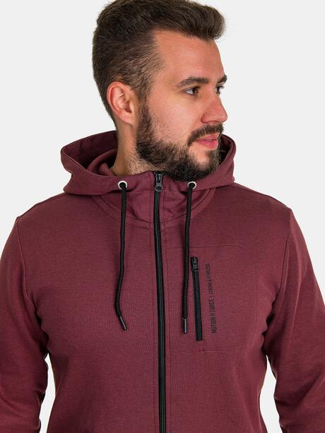 Rozpinana bluza z kapturem