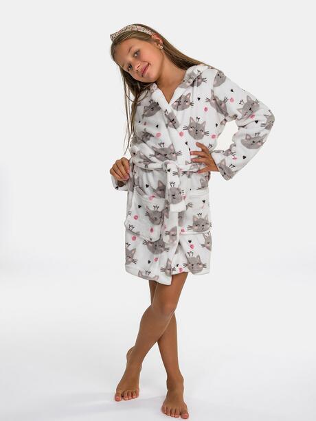 Szlafrok dziewczęcy