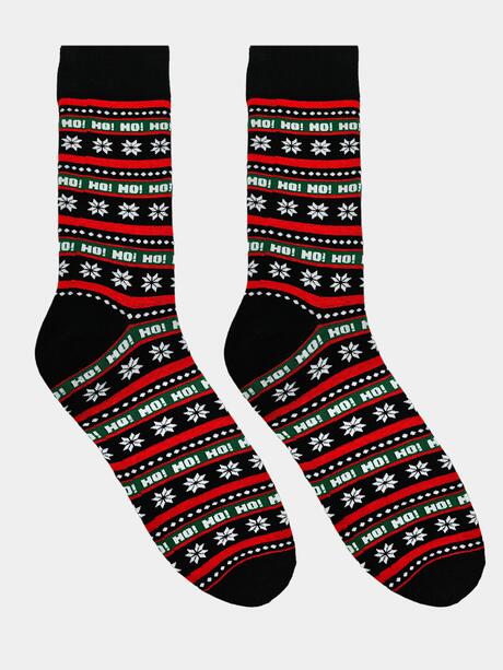 Świąteczne skarpetki 39-42 męskie bombka na prezent