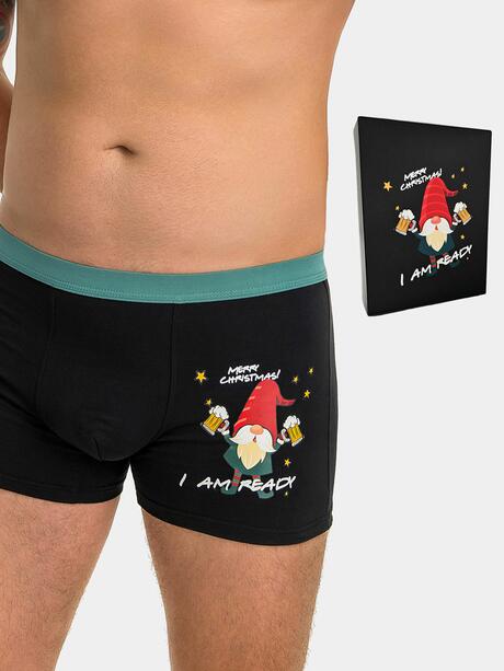 Zestaw bokserki męskie świąteczne L