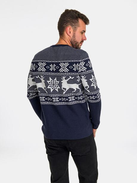 Sweter z motywem norweskim